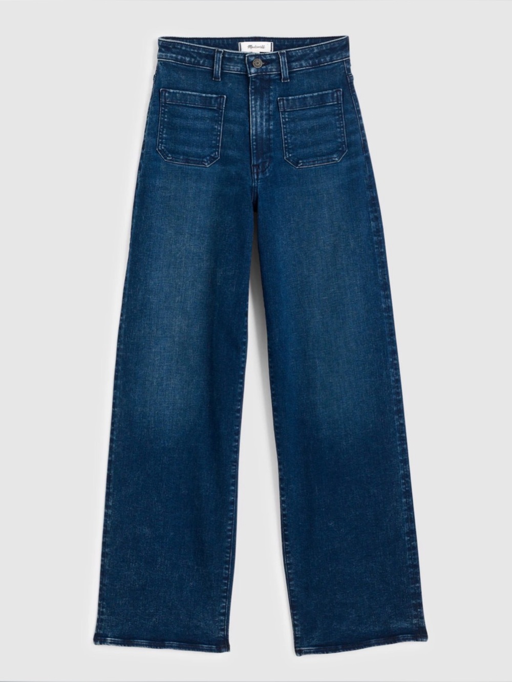 Madewell Curvy Emmett Wide-Leg Jean - Size 27  - NWT - Picture 4 of 9